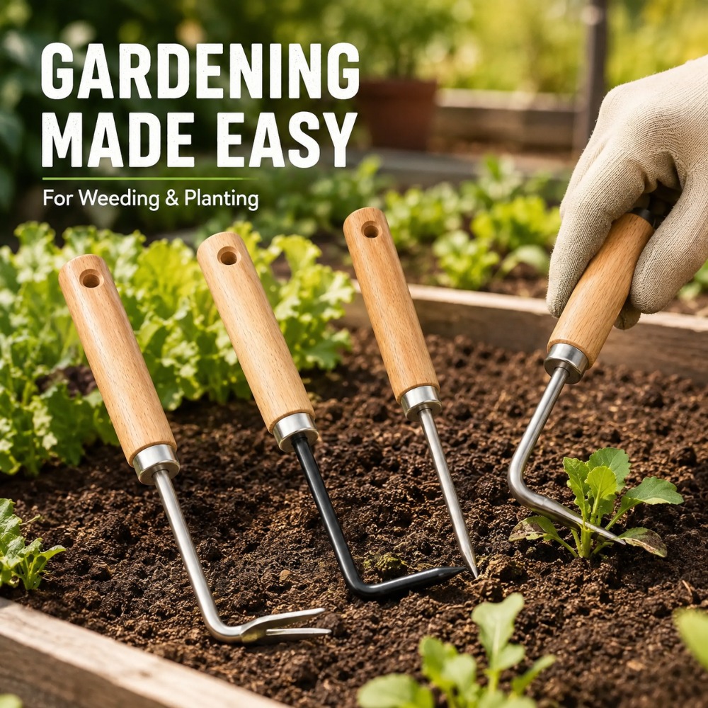 Soil Scoop Tool - Estrattore di Radici, Attrezzo Multifunzione per