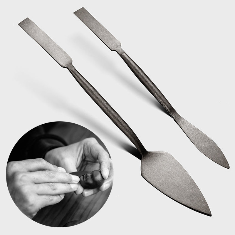 Soil Scoop Tool - Coltello da intaglio a doppia testa