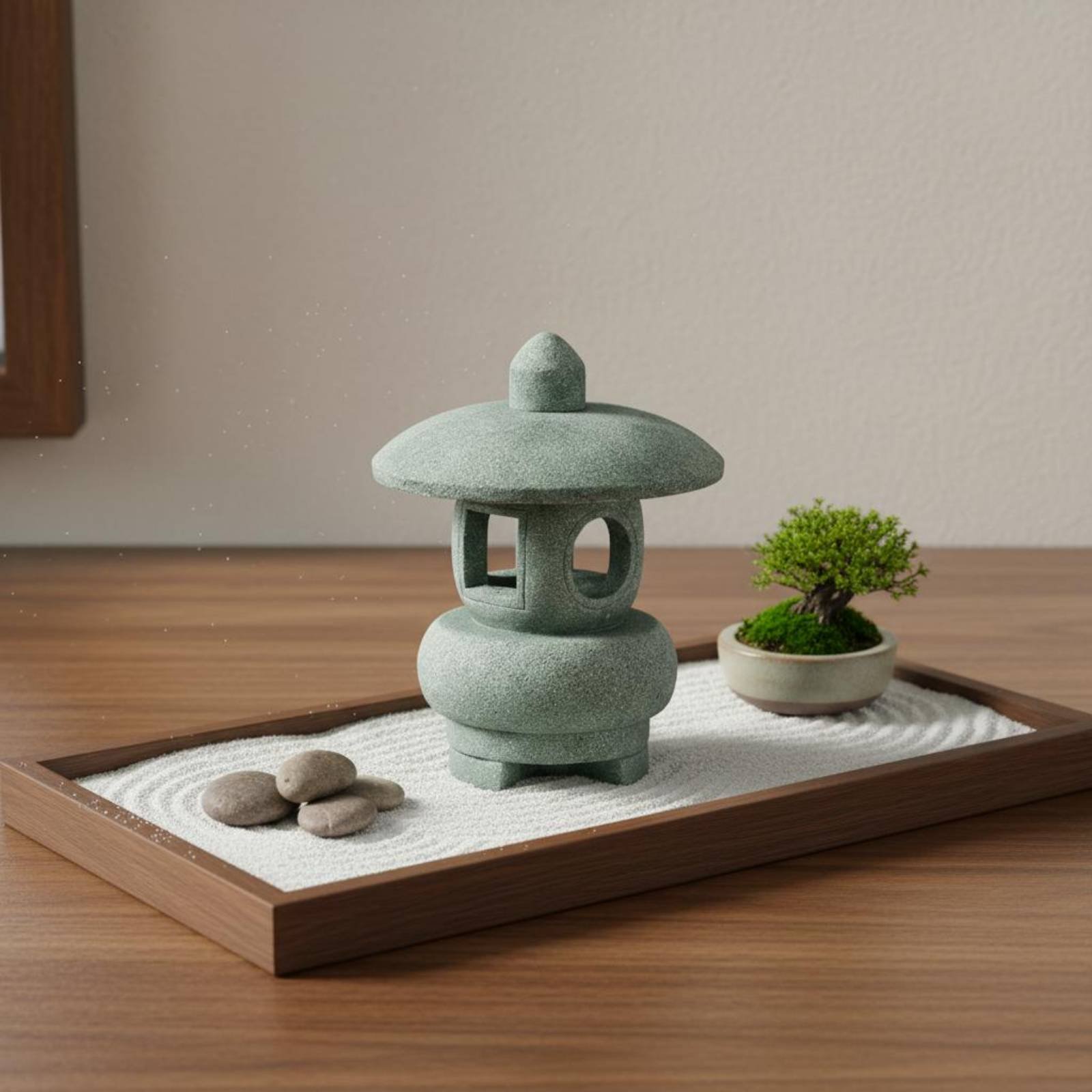 Lanterna in Pietra Miniatura c - Us Bonsai Garden recensione e prezzo