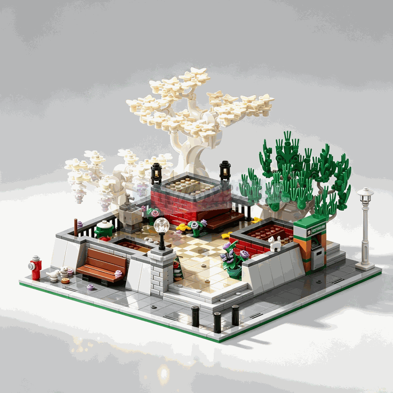1309 Pezzi Blocchi da Costruzi - Bonsai Garden Lego Set recensione e prezzo