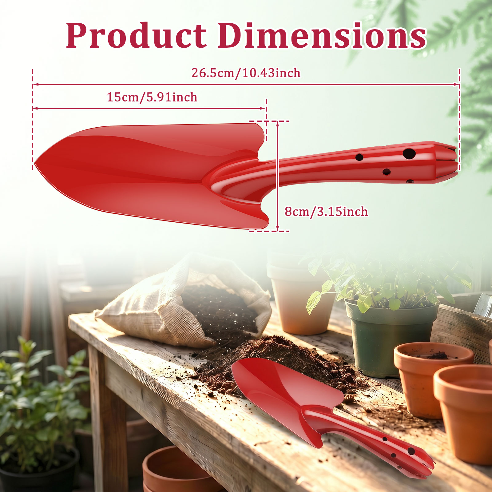Paletta da Giardino in Metallo - Soil Scoop Tool recensione e prezzo