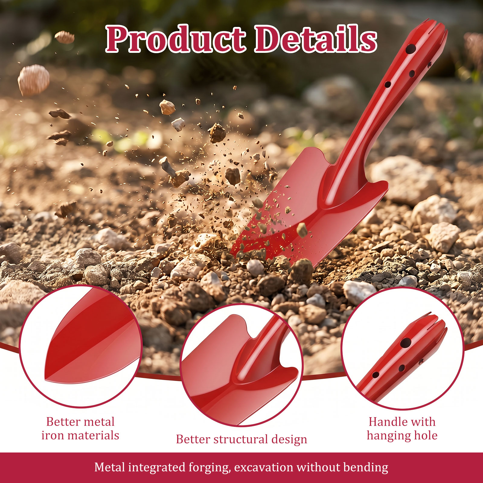 Paletta da Giardino in Metallo - Soil Scoop Tool recensione e prezzo