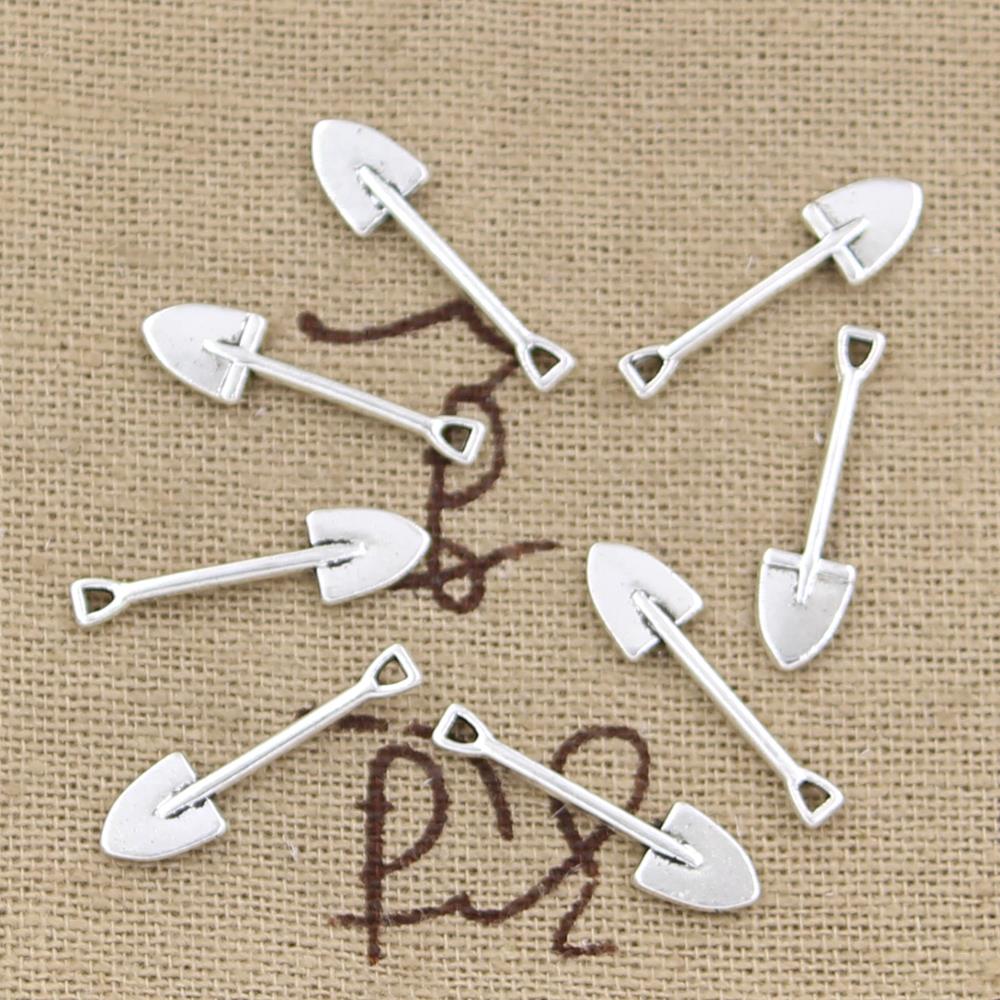 100 pz Charms pala Spade giard - Soil Scoop Tool recensione e prezzo
