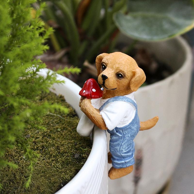 Graziosa Statuetta di Cane in  - Us Bonsai Garden recensione e prezzo