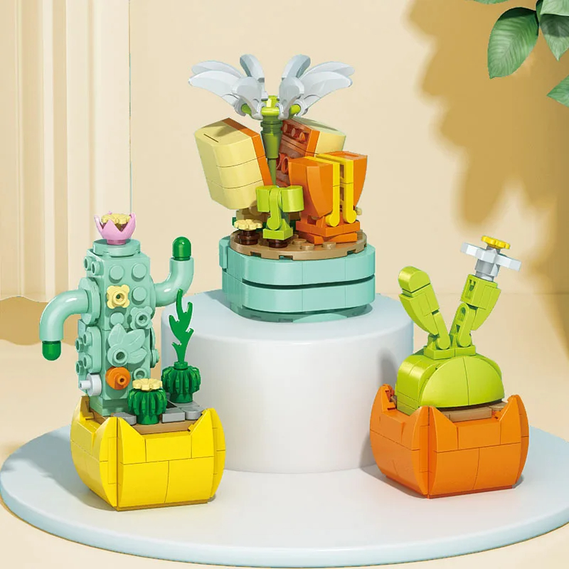 Fiori succulente blocchi di co - Bonsai Garden Lego Set recensione e prezzo